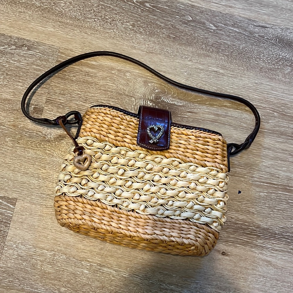 Brighton straw handbag